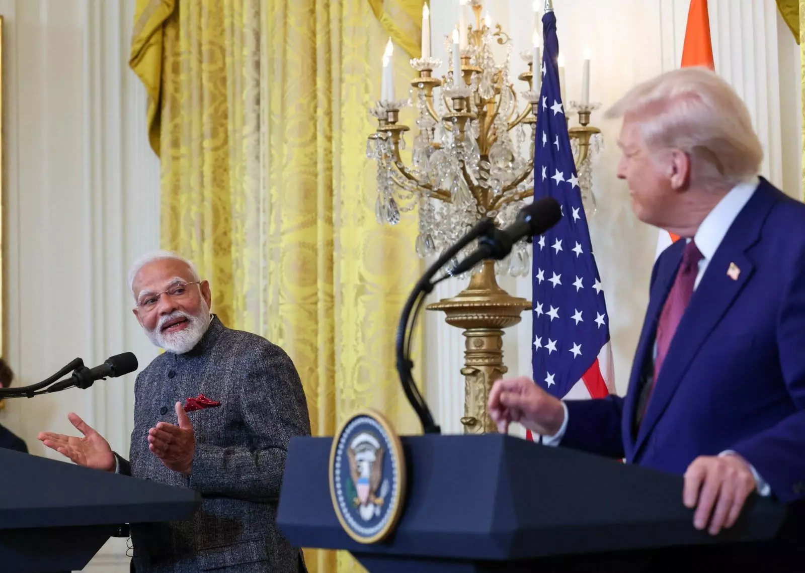 व्हाइट हाउस में मोदी-ट्रंप की मुलाकात, चीन को क्यों लगी मिर्ची? व्हाइट हाउस में मोदी-ट्रंप की मुलाकात, चीन को क्यों लगी मिर्ची?