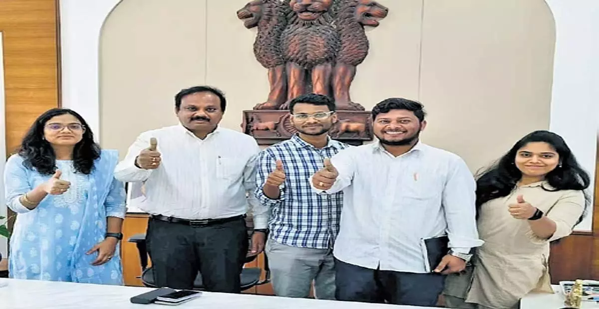 Andhra: कडप्पा को नीति आयोग का प्रदर्शन जिला पुरस्कार मिला Andhra: कडप्पा को नीति आयोग का प्रदर्शन जिला पुरस्कार मिला