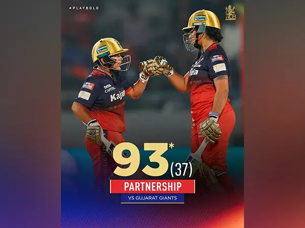मंधाना ने RCB की रोमांचक जीत के लिए आहूजा और घोष की प्रशंसा की मंधाना ने RCB की रोमांचक जीत के लिए आहूजा और घोष की प्रशंसा की