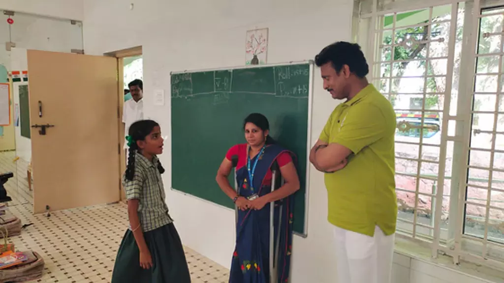 तमिलनाडु स्कूल शिक्षा विभाग भारत के लिए मार्गदर्शक: मंत्री अंबिल महेश का झूठ तमिलनाडु स्कूल शिक्षा विभाग भारत के लिए मार्गदर्शक: मंत्री अंबिल महेश का झूठ