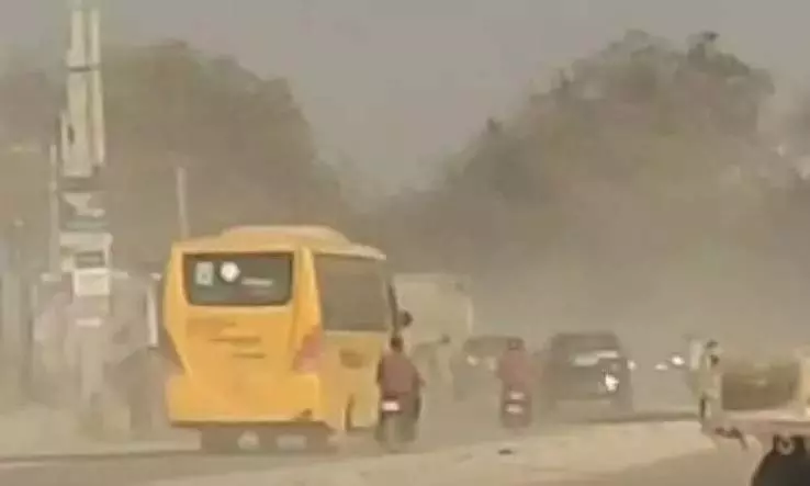 Telangana: तेलपुर में धूल प्रदूषण पर शिकायत Telangana: तेलपुर में धूल प्रदूषण पर शिकायत