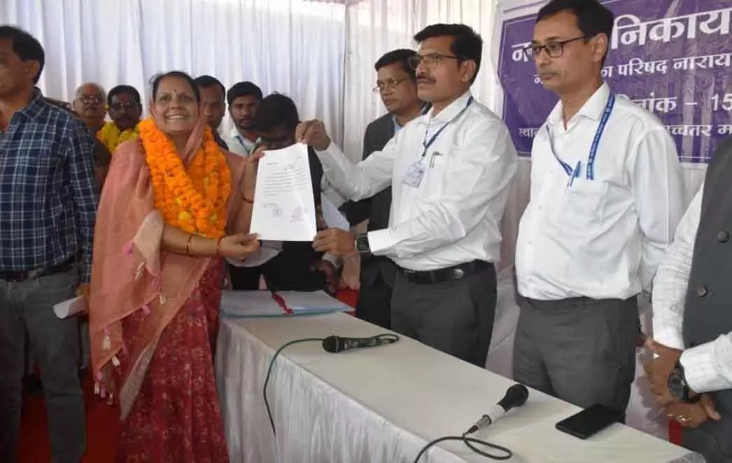 इंद्रप्रसाद बघेल बने नगर पालिका नारायणपुर के अध्यक्ष इंद्रप्रसाद बघेल बने नगर पालिका नारायणपुर के अध्यक्ष