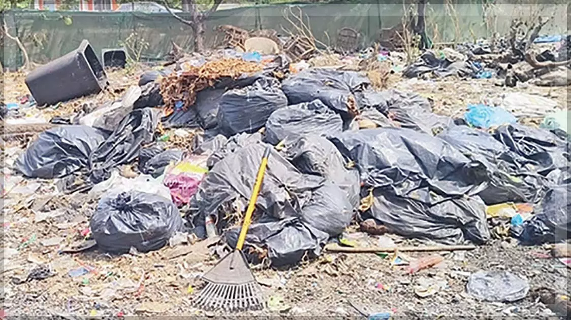 बागा समुद्र तट डंपिंग ग्राउंड में तब्दील हो रहा: Calangute sarpanch बागा समुद्र तट डंपिंग ग्राउंड में तब्दील हो रहा: Calangute sarpanch