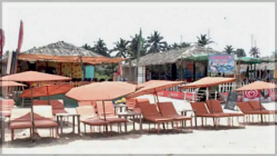 GOA: पर्यटन विभाग ने झोपड़ियों को किराये पर देने पर रोक लगाई GOA: पर्यटन विभाग ने झोपड़ियों को किराये पर देने पर रोक लगाई
