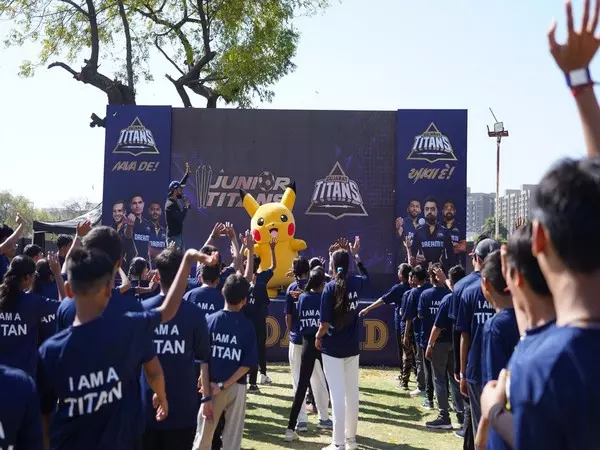 गुजरात टाइटन ने पोकेमैन के साथ मिलकर Ahmedabad में जूनियर टाइटन्स के दूसरे सीजन का जश्न मनाया गुजरात टाइटन ने पोकेमैन के साथ मिलकर Ahmedabad में जूनियर टाइटन्स के दूसरे सीजन का जश्न मनाया
