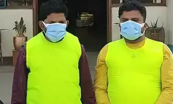 Araria: बाइक सवार दो युवक 109 ग्राम ब्राउन शुगर के साथ नेपाल में गिरफ्तार