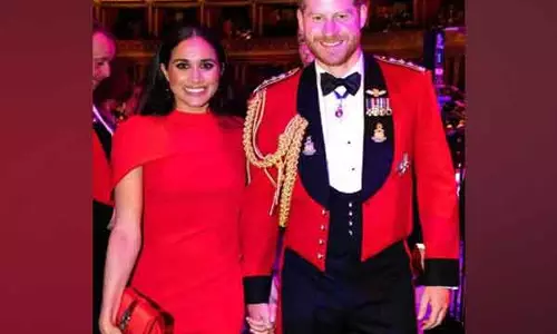 Meghan Markle ने प्रिंस हैरी के साथ वेलेंटाइन डे मनाते हुए एक प्यारी सी तस्वीर शेयर की