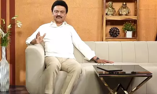 ईपीएस की आवाज भाजपा के लिए महज एक डबिंग आवाज है: CM Stalin ईपीएस की आवाज भाजपा के लिए महज एक डबिंग आवाज है: CM Stalin
