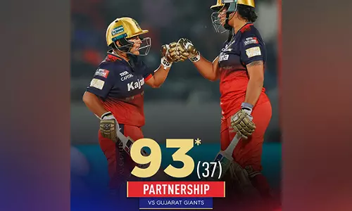 मंधाना ने RCB की रोमांचक जीत के लिए आहूजा और घोष की प्रशंसा की मंधाना ने RCB की रोमांचक जीत के लिए आहूजा और घोष की प्रशंसा की