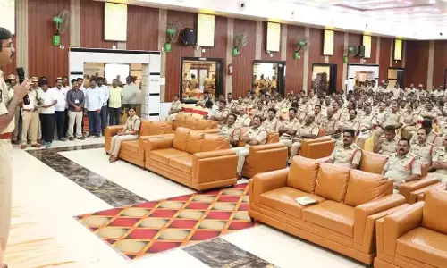Andhra: मुख्यमंत्री कार्यक्रम के लिए भारी बंदोबस्त