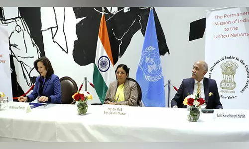 New York में संयुक्त राष्ट्र में भारत के स्थायी मिशन ने विश्व हिंदी दिवस मनाया