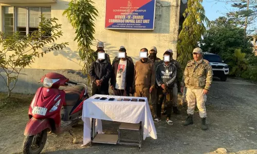 Manipur: इंफाल पूर्व और थौबल जिलों में जबरन वसूली के आरोप में 10 उग्रवादी गिरफ्तार
