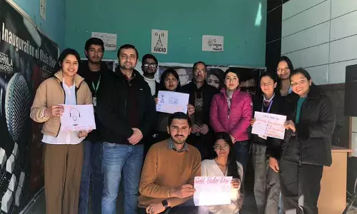 APG शिमला विश्वविद्यालय के पत्रकारिता के छात्रों ने विश्व रेडियो दिवस मनाया