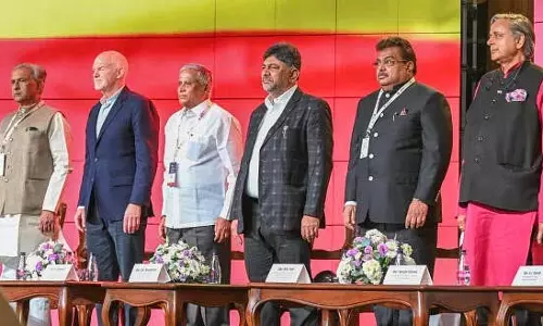 MB Patil: कर्नाटक ने GIM के दौरान 10.27 लाख करोड़ रुपये का निवेश आकर्षित किया MB Patil: कर्नाटक ने GIM के दौरान 10.27 लाख करोड़ रुपये का निवेश आकर्षित किया