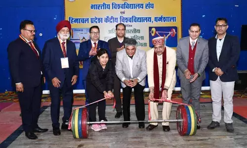 Dharamsala में महिला भारोत्तोलन चैंपियनशिप शुरू हुई