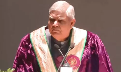 हम सदैव राष्ट्रीय हित को सर्वोपरि रखें : उपराष्ट्रपति जगदीप धनखड़ हम सदैव राष्ट्रीय हित को सर्वोपरि रखें : उपराष्ट्रपति जगदीप धनखड़