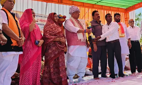 Jaipur: गृह राज्य मंत्री ने किया राजसमंद में अमर शहीद नारायण लाल गुर्जर की प्रतिमा का अनावरण