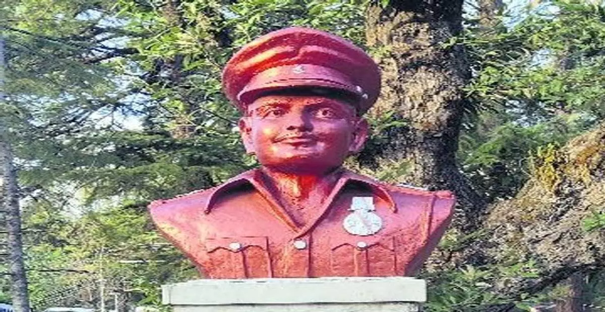 Himachal: मेजर सोमनाथ शर्मा की प्रतिमा पर ध्यान देने की मांग Himachal: मेजर सोमनाथ शर्मा की प्रतिमा पर ध्यान देने की मांग