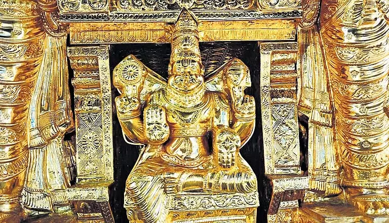 Telangana: 23 फरवरी को यदाद्रि में दिव्य विमान गोपुरम का भव्य अभिषेक Telangana: 23 फरवरी को यदाद्रि में दिव्य विमान गोपुरम का भव्य अभिषेक