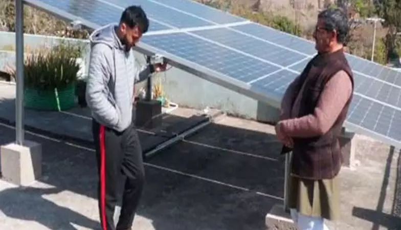 Udhampur निवासियों ने केंद्र की सौर ऊर्जा योजना को अपनाया Udhampur निवासियों ने केंद्र की सौर ऊर्जा योजना को अपनाया