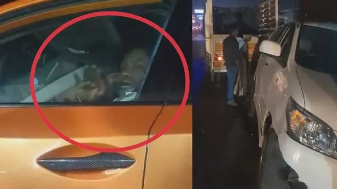 Tamil अभिनेता योगी बाबू की कार बेंगलुरु आते समय दुर्घटनाग्रस्त हो गई Tamil अभिनेता योगी बाबू की कार बेंगलुरु आते समय दुर्घटनाग्रस्त हो गई