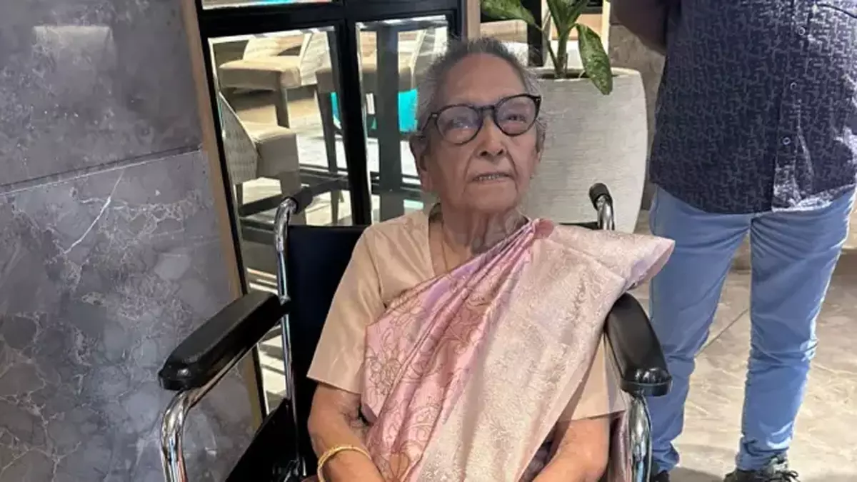 तेलुगु सिनेमा की दिग्गज चित्तजल्लू कृष्णवेनी का 100 साल की उम्र में निधन तेलुगु सिनेमा की दिग्गज चित्तजल्लू कृष्णवेनी का 100 साल की उम्र में निधन