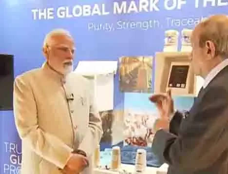 PM Modi ने भारत टेक्स 2025 प्रदर्शनी का दौरा किया, प्रतिभागियों से बातचीत की PM Modi ने भारत टेक्स 2025 प्रदर्शनी का दौरा किया, प्रतिभागियों से बातचीत की