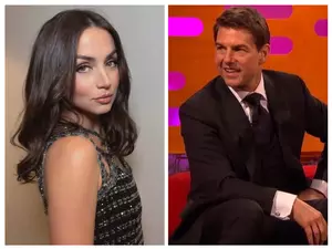 Tom Cruise और एना डी आर्मस लंदन में साथ देखे गए Tom Cruise और एना डी आर्मस लंदन में साथ देखे गए