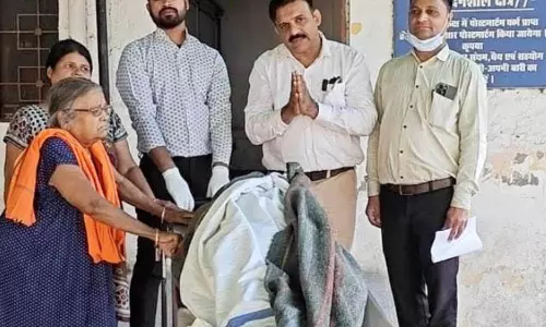 मेकाहारा में दान किया गया पार्थिव शरीर मेकाहारा में दान किया गया पार्थिव शरीर