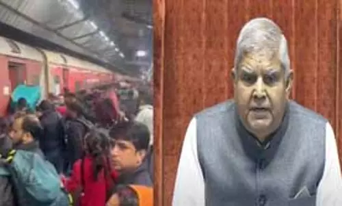 नई दिल्ली रेलवे स्टेशन पर भगदड़ से जनहानि, उपराष्ट्रपति समेत कई नेताओं ने जताया दुख