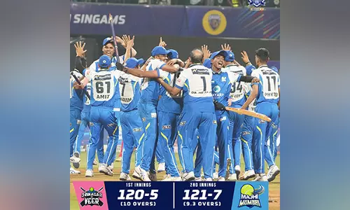 ISPL Season 2 का समापन शानदार रहा, माझी मुंबई चैंपियन बनी