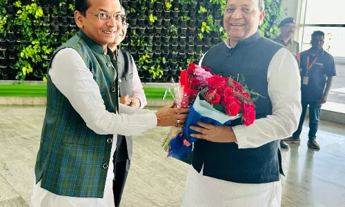 राज्यसभा सांसद अरुण सिंह रायपुर पहुंचे