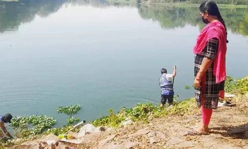 GHMC ने मच्छरों के खतरे को रोकने के लिए मूसी में लार्वा रोधी अभियान शुरू