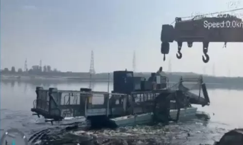 राष्ट्रीय राजधानी में यमुना की सफाई का काम शुरू कर दिया गया है: Delhi LG राष्ट्रीय राजधानी में यमुना की सफाई का काम शुरू कर दिया गया है: Delhi LG