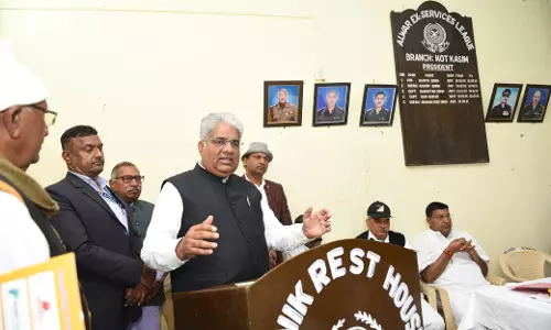 Jaipur: केंद्रीय वन एवं पर्यावरण मंत्री ने  पूर्व सैनिक विश्राम लीग कार्यक्रम में लिया हिस्सा