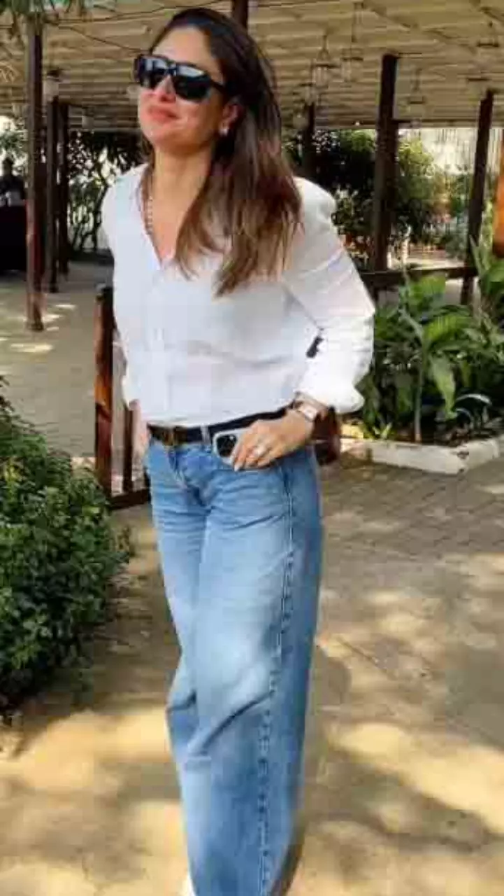 बेटे जेह के बर्थडे बैश में पहुंची करीना कपूर