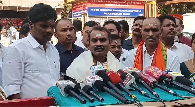 मुख्यमंत्री स्टालिन लोगों में गलत जानकारी फैला रहे हैं: L. Murugan मुख्यमंत्री स्टालिन लोगों में गलत जानकारी फैला रहे हैं: L. Murugan