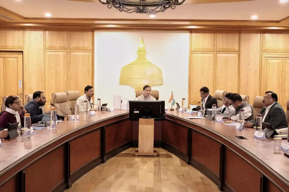 Assam: कैबिनेट ने मेगा औद्योगिक पार्क और हरित ऊर्जा के लिए नई नीति को मंजूरी दी Assam: कैबिनेट ने मेगा औद्योगिक पार्क और हरित ऊर्जा के लिए नई नीति को मंजूरी दी