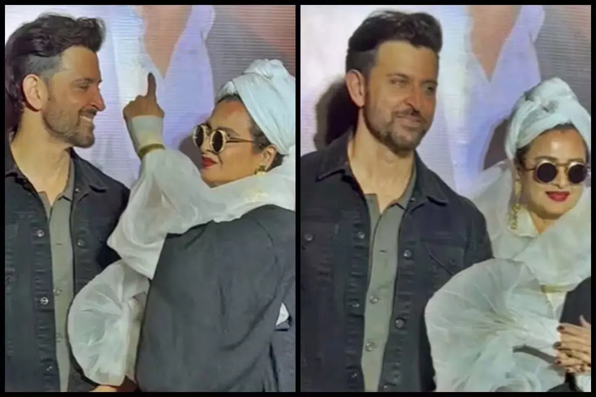 रेखा ने ऋतिक रोशन के साथ फिर से मिलकर कोई... मिल गया की यादें ताजा कर दीं रेखा ने ऋतिक रोशन के साथ फिर से मिलकर कोई... मिल गया की यादें ताजा कर दीं