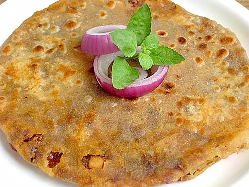 सिंधी प्याज पराठा रेसिपी सिंधी प्याज पराठा रेसिपी