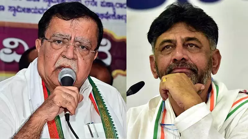 डी.के. शिवकुमार को एआईसीसी के नाम का दुरुपयोग नहीं करना चाहिए: Minister Rajanna डी.के. शिवकुमार को एआईसीसी के नाम का दुरुपयोग नहीं करना चाहिए: Minister Rajanna