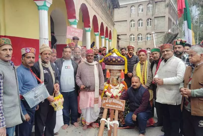 बाल कामेश्वर रथ यात्रा ने Mandi में 4000 साल पुरानी परंपरा को पुनर्जीवित किया बाल कामेश्वर रथ यात्रा ने Mandi में 4000 साल पुरानी परंपरा को पुनर्जीवित किया