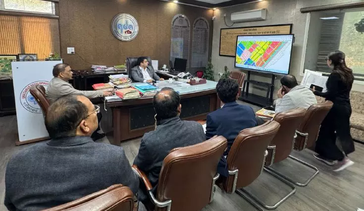 Ghaziabad: तुम रोड के चौड़ीकरण को लेकर जीडीए में बैठकों का दौर जारी Ghaziabad: तुम रोड के चौड़ीकरण को लेकर जीडीए में बैठकों का दौर जारी