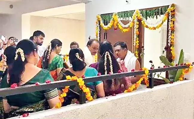 Andhra : ग्रीन ग्रेस अपार्टमेंट में गृह प्रवेश Andhra : ग्रीन ग्रेस अपार्टमेंट में गृह प्रवेश