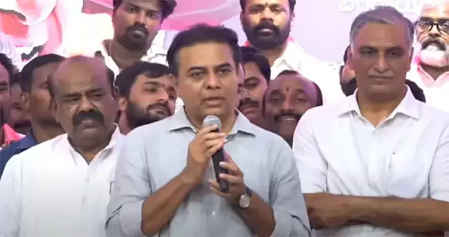 लोगों की आकांक्षा है कि केसीआर फिर से सीएम बनें: KTR लोगों की आकांक्षा है कि केसीआर फिर से सीएम बनें: KTR
