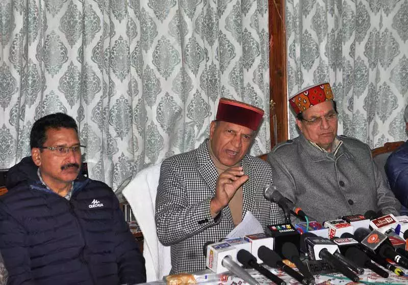 हिमाचल प्रदेश कांग्रेस का भी दिल्ली जैसा ही हश्र होगा: Bindal हिमाचल प्रदेश कांग्रेस का भी दिल्ली जैसा ही हश्र होगा: Bindal