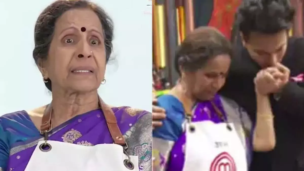 Celebrity Masterchef में भाई की मौत को याद कर रो पड़ीं उषा नाडकर्णी Celebrity Masterchef में भाई की मौत को याद कर रो पड़ीं उषा नाडकर्णी