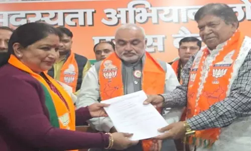 Haryana: ज्ञान चंद गुप्ता ने भाजपा मेयर के साथ बैठक की