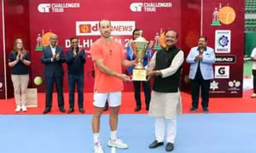 गैर वरीय किरियन जैक्वेट ने दूसरे वरीय बिली हैरिस को हराकर दिल्ली ओपन का एकल खिताब जीता