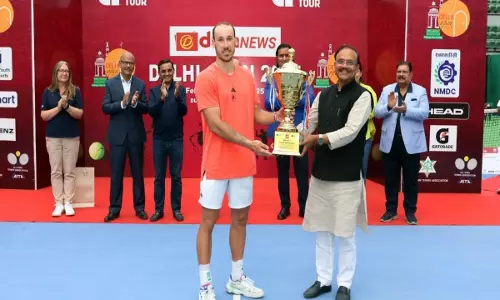 गैर वरीयता प्राप्त किरियन जैक्वेट ने बिली हैरिस को हराकर Delhi Open का खिताब जीता